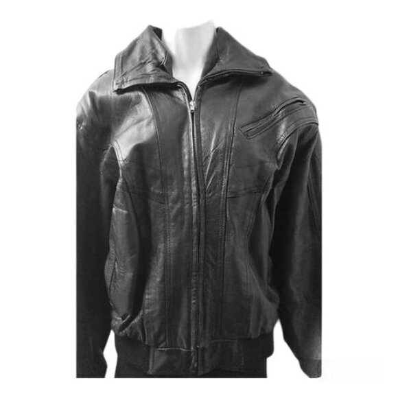 Long Beach - Unisex Vintage Genuine Leather Jacket